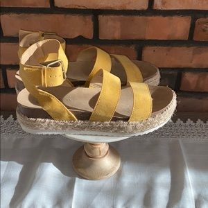 Brand new sandals